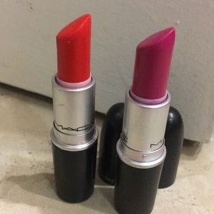 Mac Lipstick - “Lady Danger” & “Girl About Town”